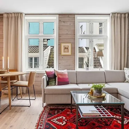 Bo Midt I Bergen, Naer Bryggen & Floibanen Appartement